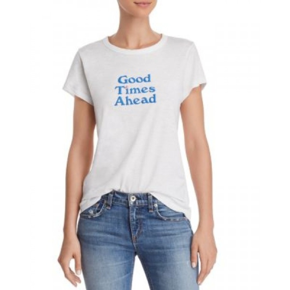 RAG AND BONE Good Times Ahead T-shirt Size XS NEW!